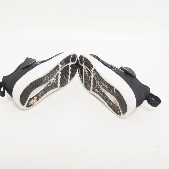 Nike Baby Boy Shoes Size 5C – Black Mesh Sneakers with Velcro Strap – Toddler - Picture 3 of 5